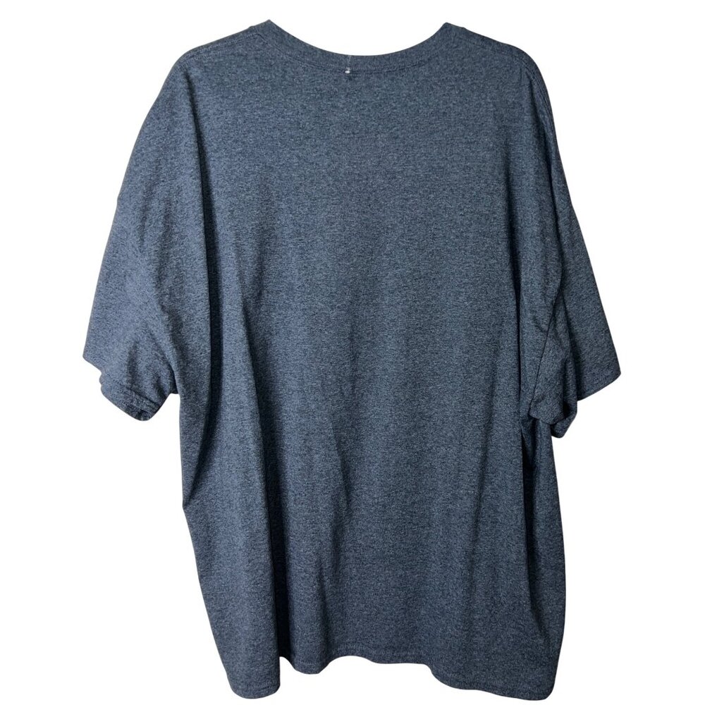 Graphic T-Shirt "Have A Great Day And Leave Me Alone" Gray 3XL Cotton/Polyester - Picture 2 of 3